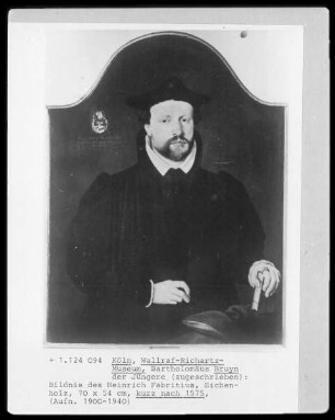 Bildnis des Heinrich Fabritius