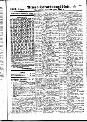 1524.Ausgabe. Freitag, 29. Juni 1917