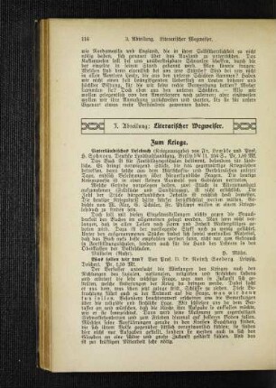 Literarischer Wegweiser