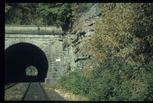 Tullauer Tunnel, Länge 129,40 m, Portal in km 62+209,8