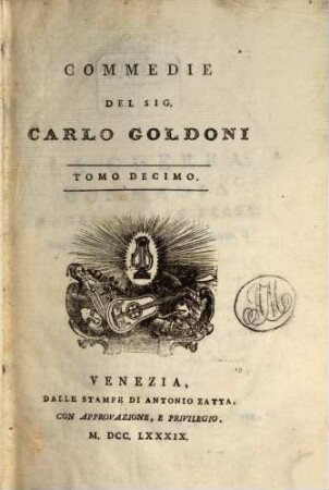Opere teatrali : Con Rami Allusivi, 10. Delle Commedie In Prosa ; 10 : La Guerra [u.a.]