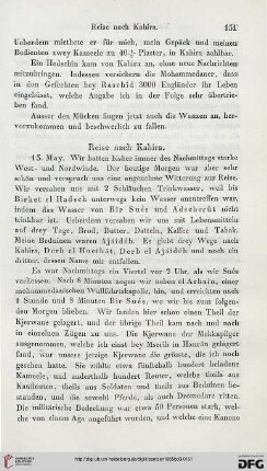Reise nach Kahira