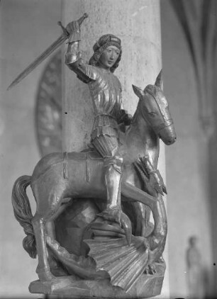 Der heilige Georg mit dem Drachen