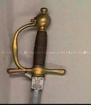 Degen für Offiziere, Infanterie-Regiment