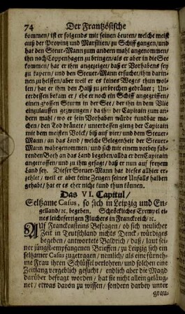 Das VI. Capitul.