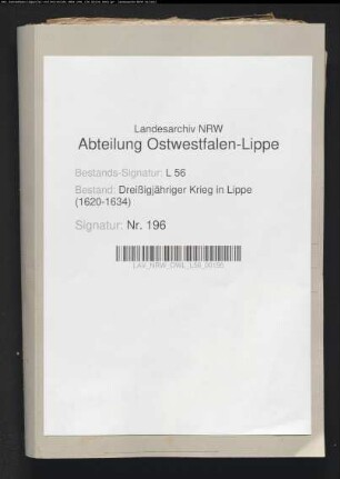 Kontributionszahlungen und Proviantlieferungen an die schwedischen und kaiserlichen Truppen