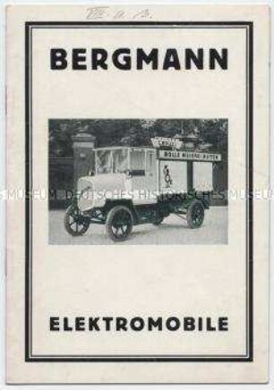 Elektromobile der Firma Bergmann