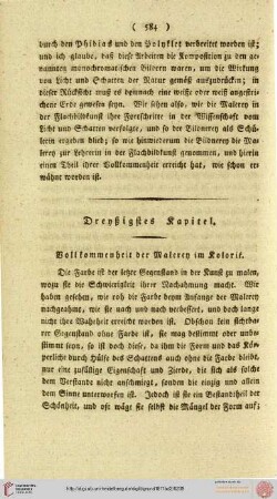 Dreyßigstes Kapitel