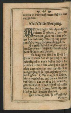 Der Dritte Vorhang.