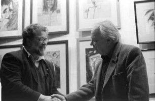 Brecht-Haus : Im Brecht-Haus: Richard Pietrass und Jürgen Becker