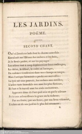 Second Chant