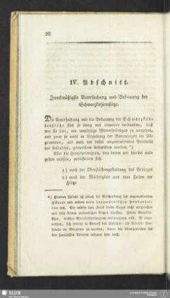 IV. Abschnitt. Zweckmäßigste Untersuchung und Bebauung der Schwarzkohlenflötze