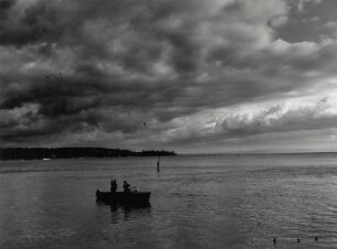 Fischerboot am Bodensee