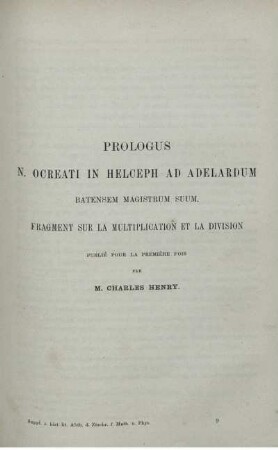 Prologus N. Ocreati in Helceph ad Adelardum.