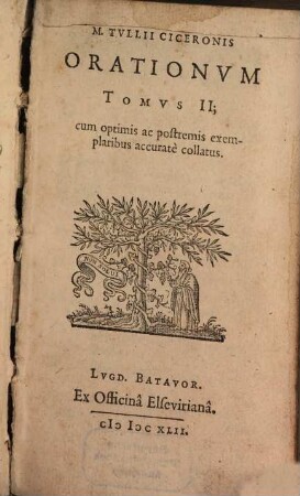 Orationum tomus secundus