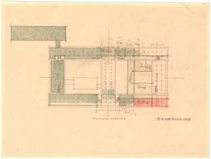 Döllgast, Hans; München; Bayerische Staatsbibliothek - Grundriss Keller
