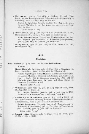 A. 11. Schönian.