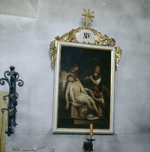 Station Nummer 14 - Grablegung Christi