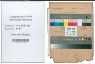 Entnazifizierung Eduard Preissler , geb. 04.10.1896 (Verlagsleiter)