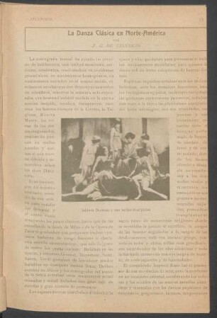 La danza clásica en Norte-América