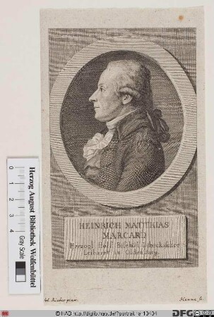 Bildnis Hinrich Matthias Marcard
