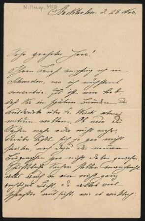 Brief an Richard Batka : 28.11.1893