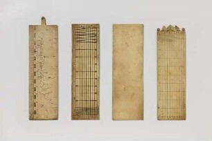 Vier Messtafeln, 17. Jahrhundert
