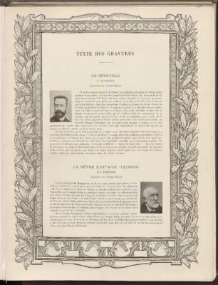 Texte des gravures