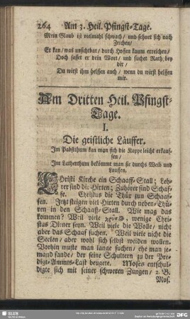 Am Dritten Heil. Pfingst-Tage
