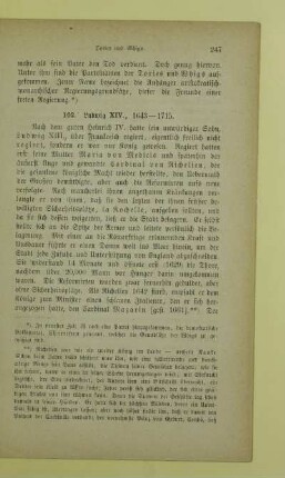 102. Ludwig XIV., 1643 - 1715