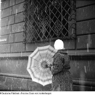 Dresden - Schneetreiben