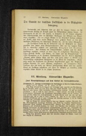 Litterarischer Wegweiser