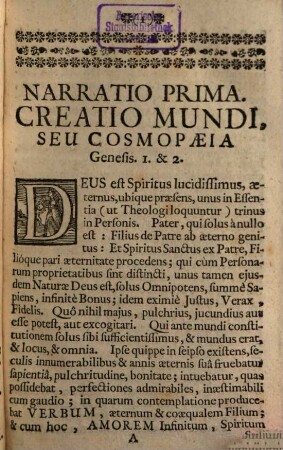Florus Biblicus Seu Narrationes, Ex Veteri Testamento Selectae