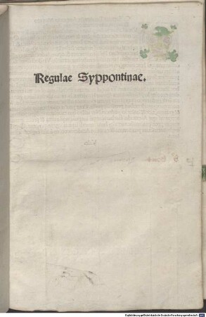 Rudimenta grammatices : gewidmet Pyrrhus Perottus. Mit Brief an Antonius Moretus von Johannes Calphurnius