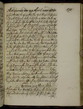 Stavoren 29. April 1710