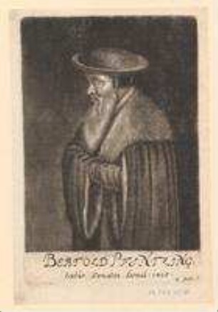 Berthold (IV a) Pfinzing der Sechste, Ratsherr; gest. 1405