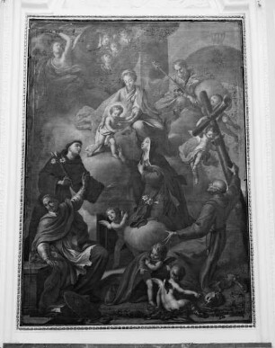 Die Madonna erscheint dem heiligen Antonius von Padua