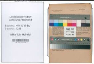 Entnazifizierung Heinrich Wilkenloh , geb. 05.03.1894 (Lehrer)