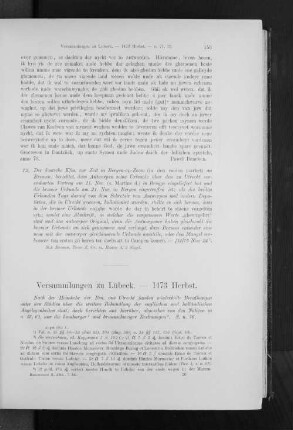 Versammlungen zu Lübeck. - 1473 Herbst.