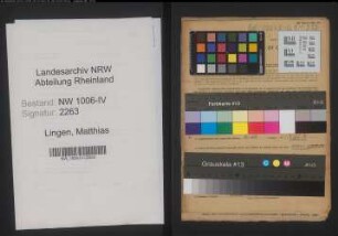 Entnazifizierung Matthias Lingen , geb. 07.04.1896 (Landwirt)