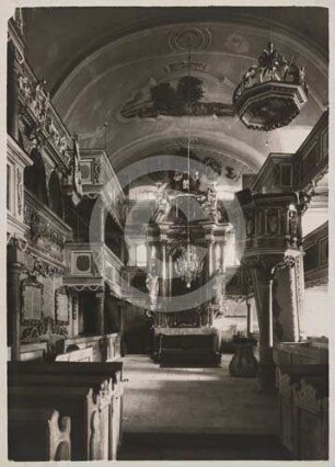 Gemeinderaum der evangelischen Kirche Pilgramsdorf