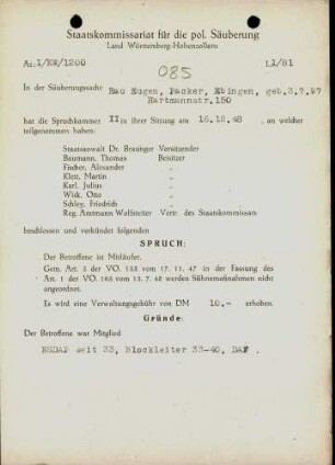 Rau, Eugen