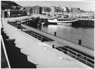 Binnenhafen Helgoland, neue Ufereinfassung Westkaje