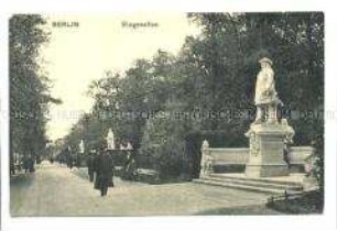 Ansicht der Berliner Siegesallee