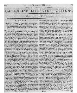 Artistische Blätter der Verzierung und Verschönerungskunst gewidmet. Bd. 1, H. 3-4. Bd. 2, H. 1-3. Leipzig: Leo 1801-02