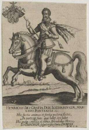 Bildnis des Henricus Lotharingiae