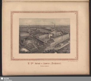 A. Wm. Kirbach in Hainichen (Berthelsdorf), Wollenwarenfabrik