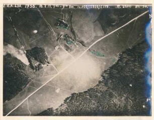 Foto eines Gleisanschlusses im Bau (Luftbild)