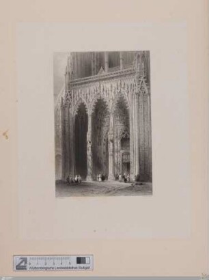 [Porch of the Cathedral at Ulm]