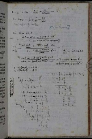 lemniskatische Funktionen (Werke X,1:154-156, 160-162, 168)